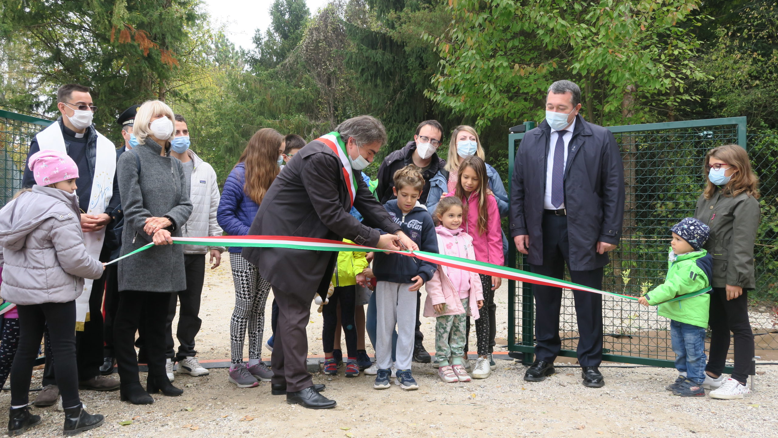 Inaugurato il Bosco Martino: un’area attrezzata lungo la pista ciclabile, a misura di bambino, teatro di progetti eco-didattici
